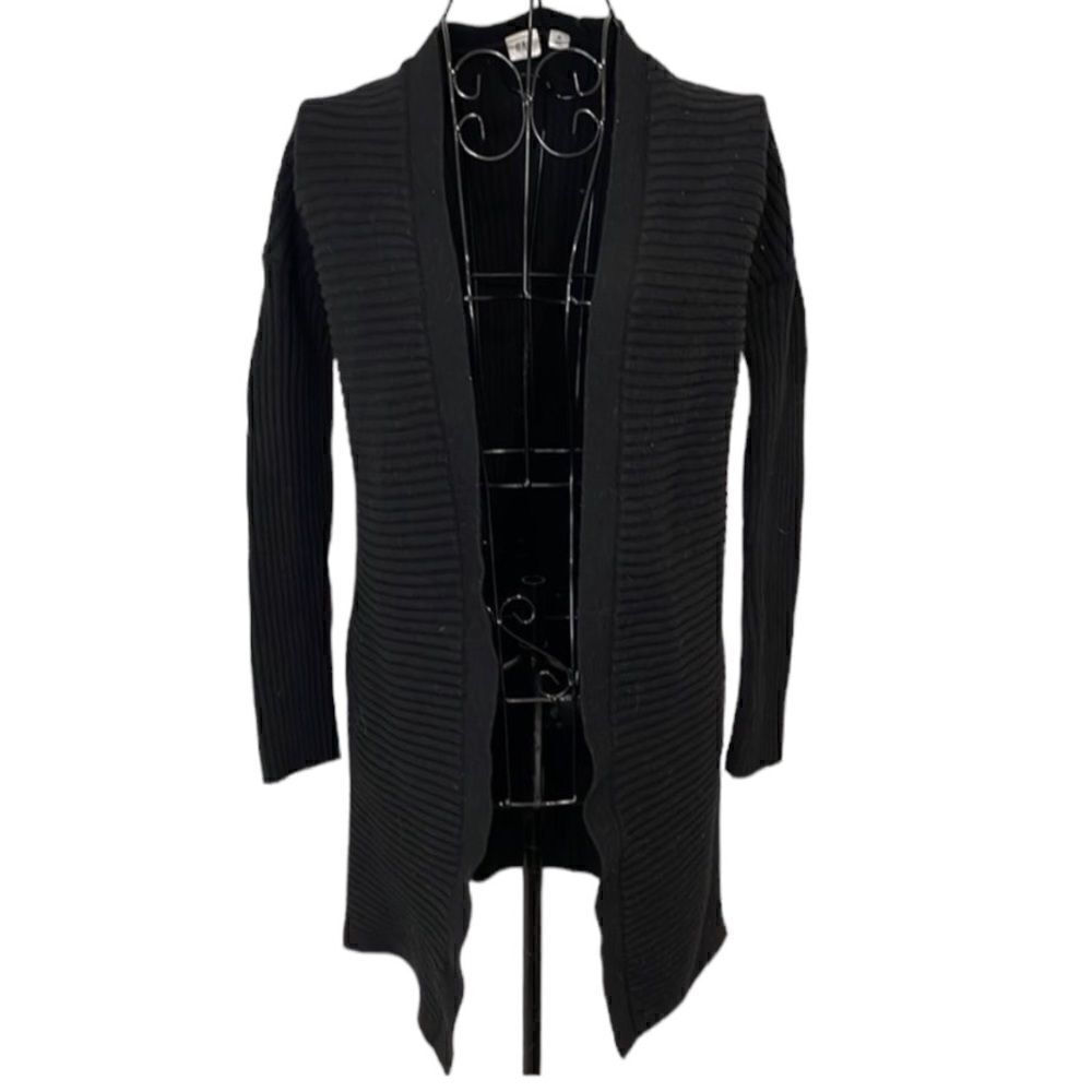 GAP Thick black long cardigan size XS